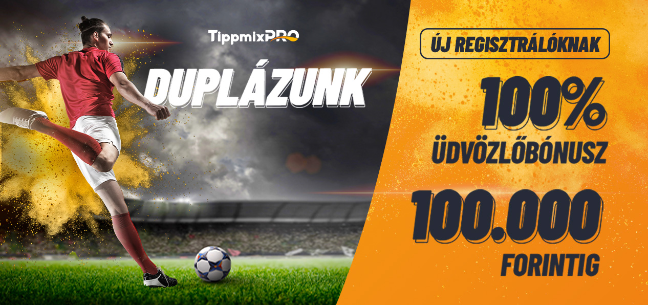 Tippmixpro regisztrációs és feltöltési bónusz – európa bajnokság sportfogadás