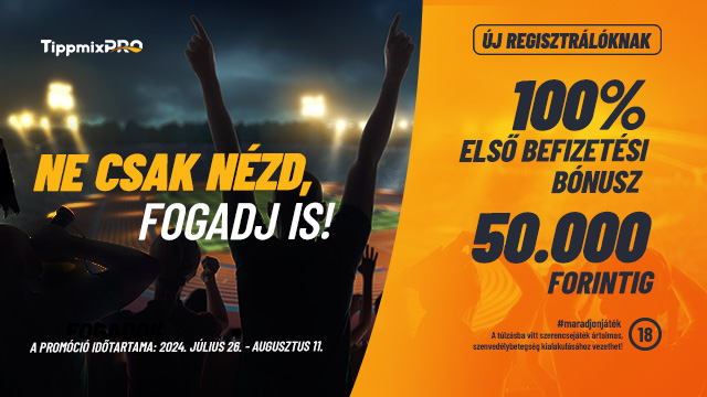Tippmixpro regisztrációs és feltöltési bónusz – európa bajnokság sportfogadás