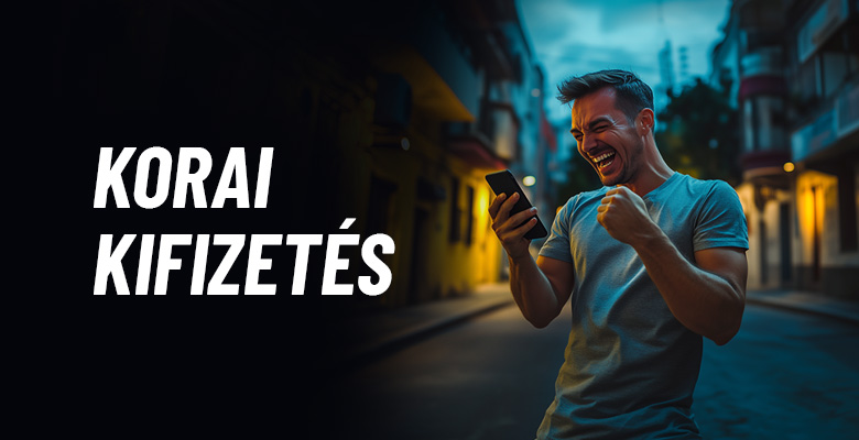 Korai kifizetés - Nyerj már kétgólos előnynél a Tippmixprón!