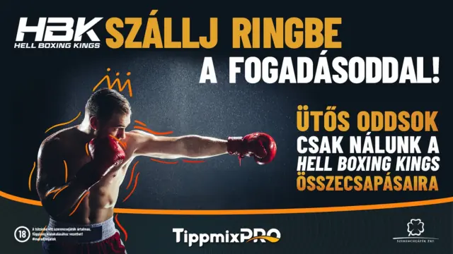 Tippmixpro Hell Boxing Kings promóció