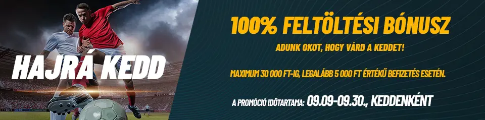 Keddi befizetési bónusz Tippmixpro