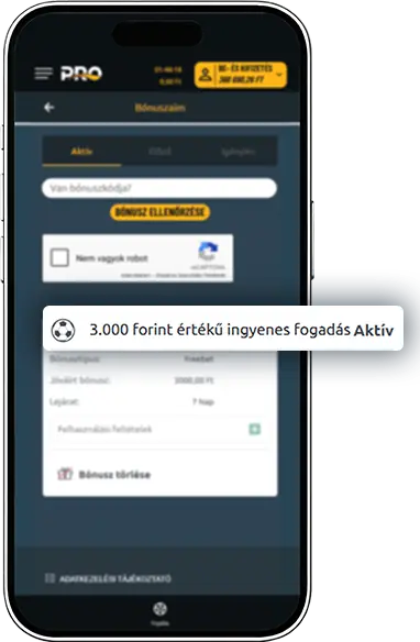 TippmixPro Affiliate bónusz ikon kód