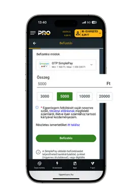 TippmixPro Affiliate bónusz ikon kód