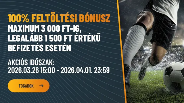 Keddi befizetési bónusz Tippmixpro