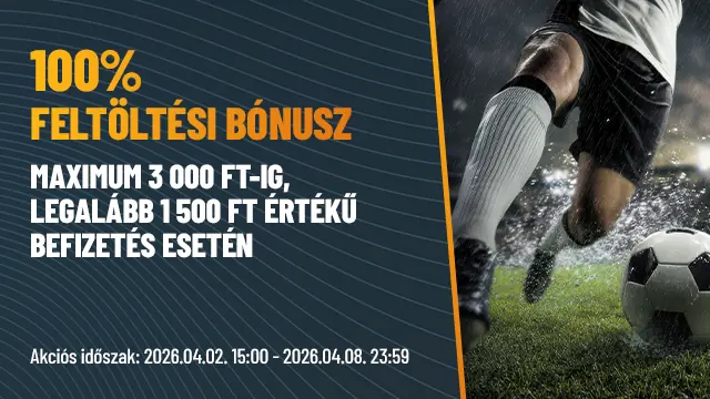 Keddi befizetési bónusz Tippmixpro