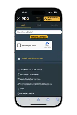 TippmixPro Affiliate bónusz ikon kód